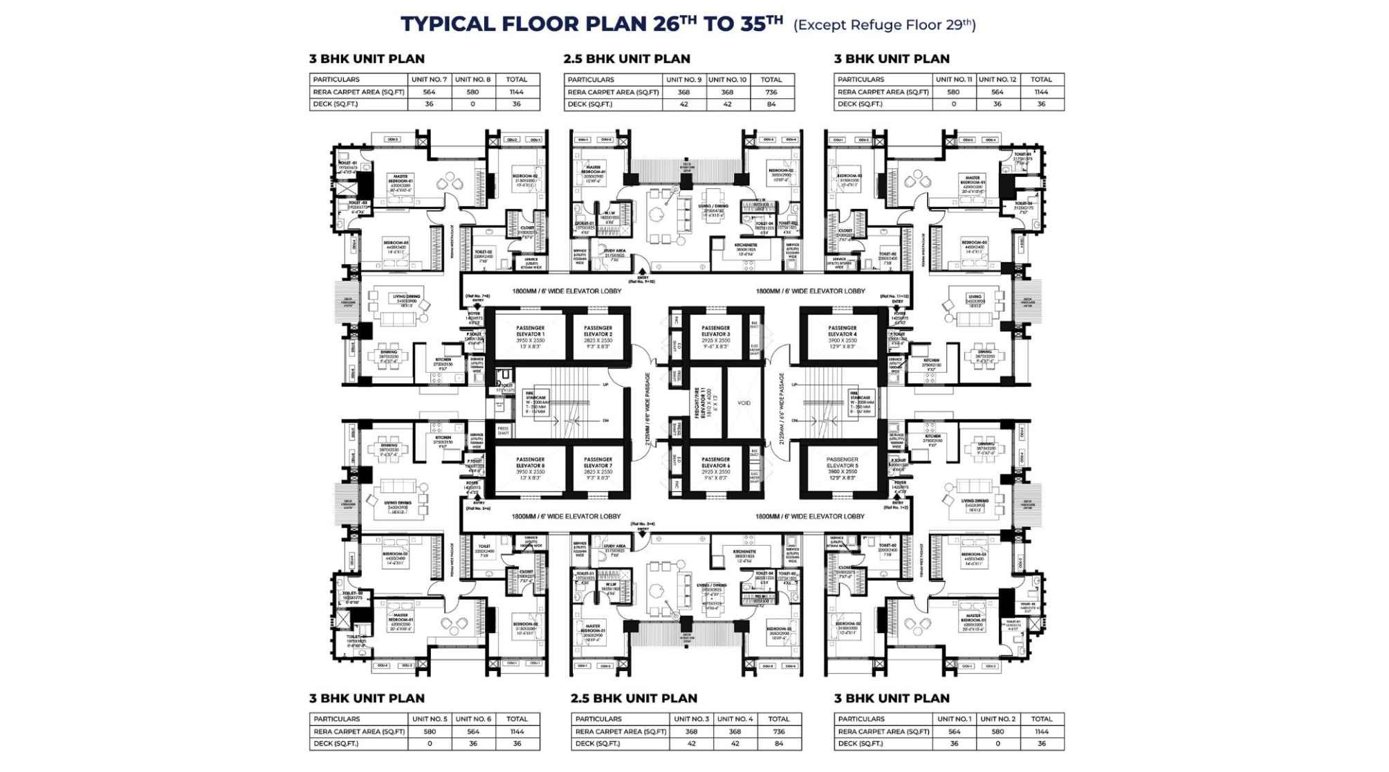 Prescon-Midtown-Bay-Floor-Plan-26th-To-35th-Jodi-Option